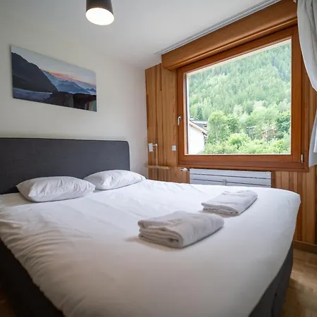 Grand Appt Vue Mont Blanc 公寓 霞慕尼