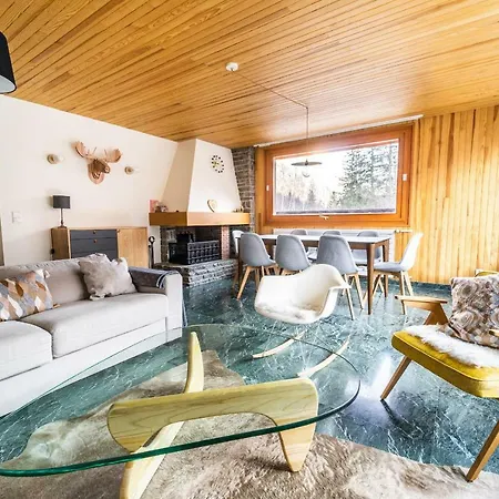 公寓 Grand Appt Vue Mont Blanc 霞慕尼