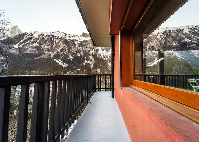 Grand Appt Vue Mont Blanc 公寓 *